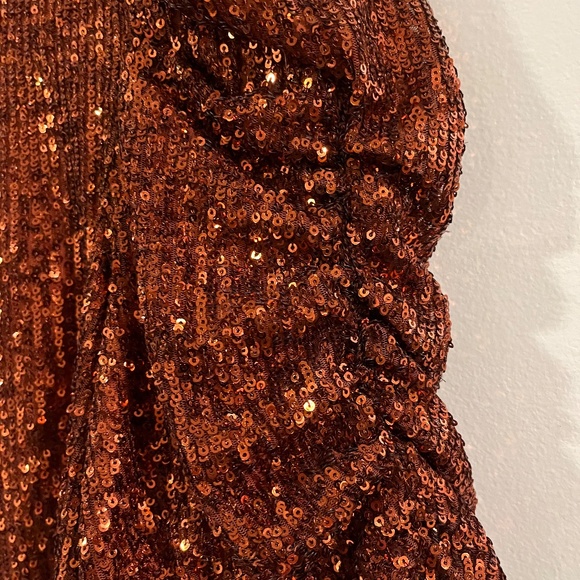 Never Worn Anthropologie Sequin Blouse - Picture 2 of 5